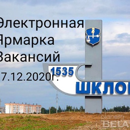 Изображение электронная ярмарка вакансий для молодежи город шклов